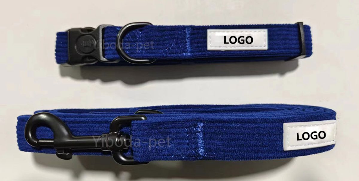 Custom-Corduroy-Dog-Collar&Dog-Leash-Manufacturer Custom-Corduroy-Dog-Collar&Dog-Leash-Manufacturer