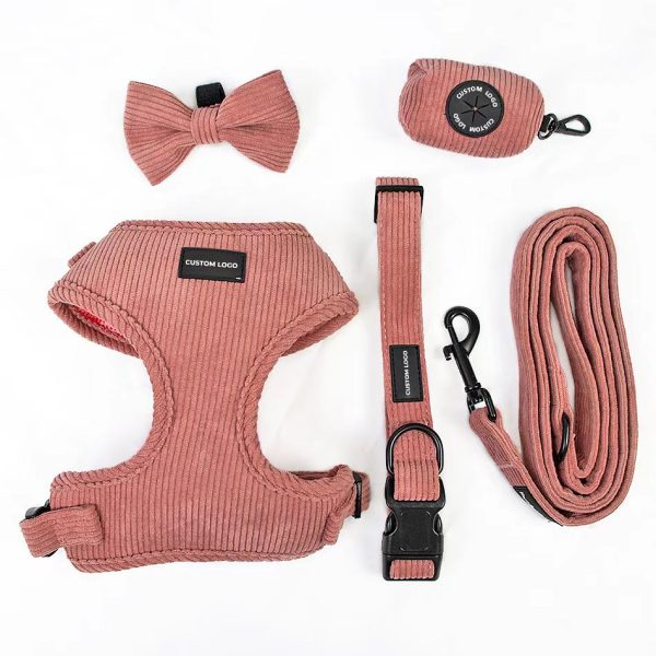 Custom-Corduroy-Dog-Harness-2 Custom Corduroy Dog Harness Manufacturer