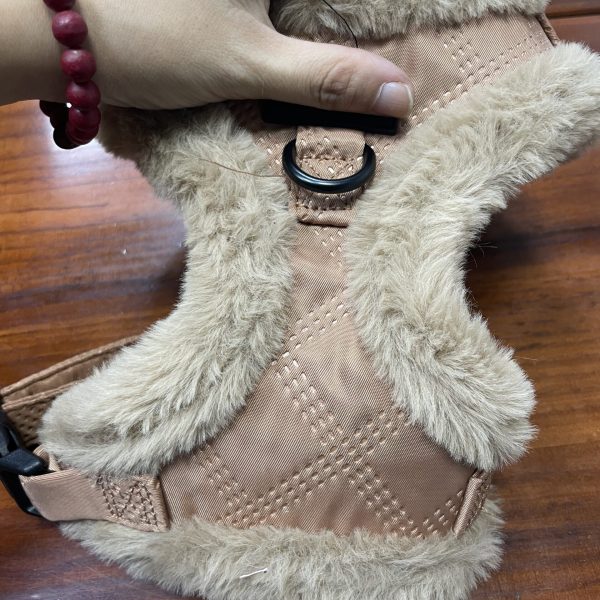 Custom-Faux-Fur-Dog-Harness Manufacturer Custom-Faux-Fur-Dog-Harness Manufacturer