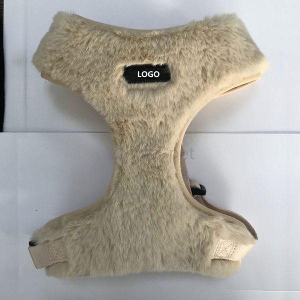 Custom-Faux-Rabbit-Fur-Dog-Harness-Manufacturer Custom-Faux-Rabbit-Fur-Dog-Harness-Manufacturer
