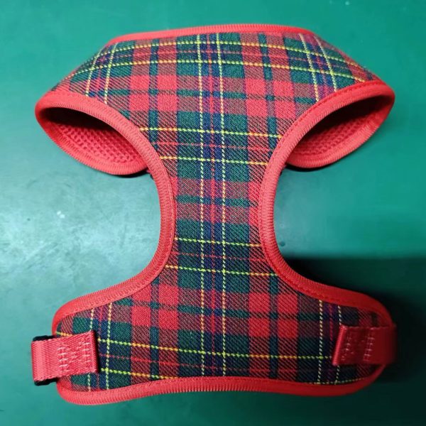 Custom-Plaid-Dog-Harness-Manufacturer Custom-Plaid-Dog-Harness-Manufacturer