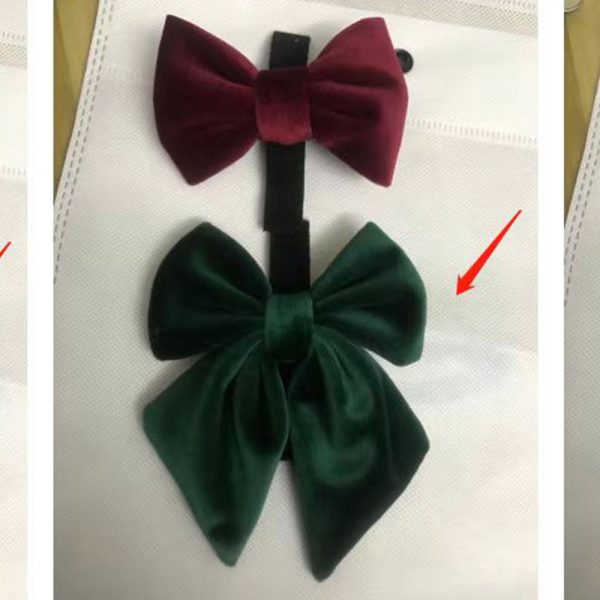 Custom-Velvet-Dog-Bow-Tie-Manufacturer Custom-Velvet-Dog-Bow-Tie-Manufacturer