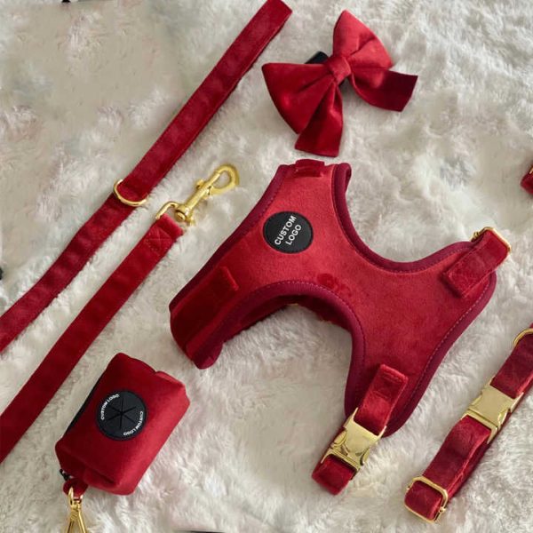 Custom-Velvet-Dog-Harness-Manufacturer Custom-Velvet-Dog-Harness-Manufacturer