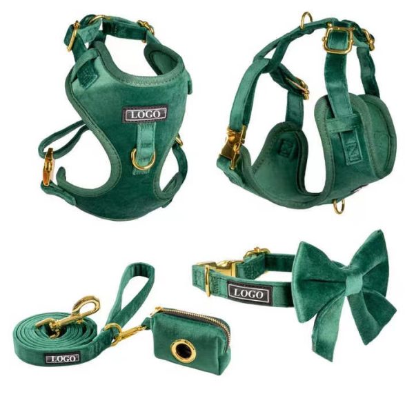 Custom Velvet Dog Harness Custom Velvet Dog Harness Manufacturer