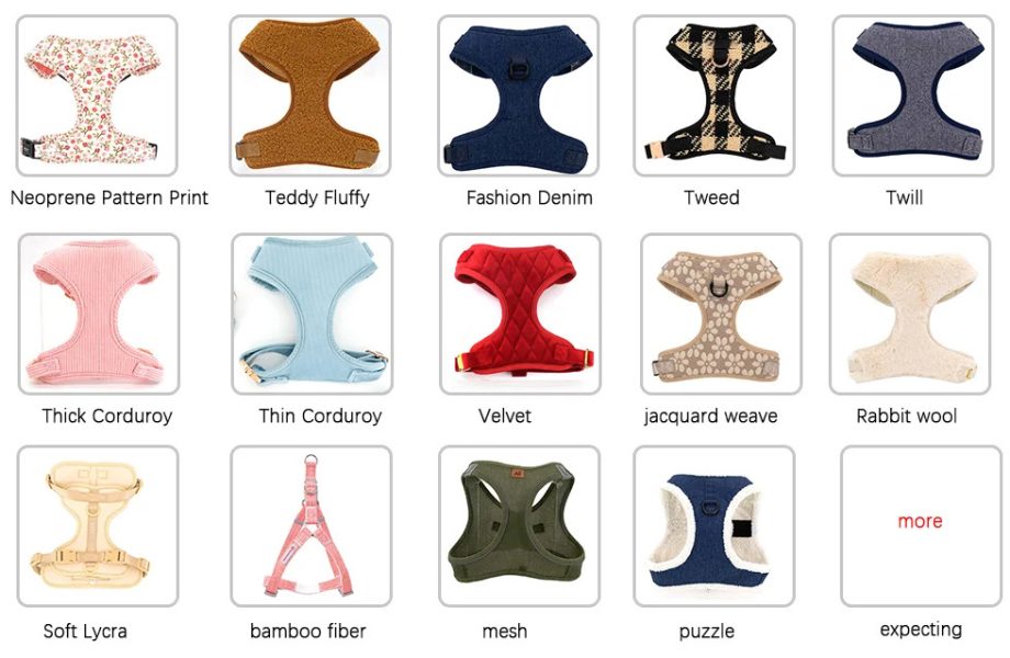 Custom Fabric Dog harness Manufacturer & Custom Pet Products Factory Custom Fabric Dog harness Manufacturer & Custom Pet Products Factory